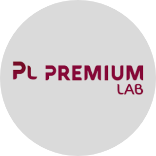 imagem mostra a logo da empresa PL Premium Lab